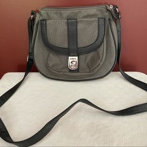 Gray and Black Rosetti Purse!